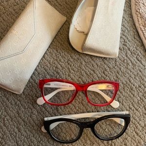 Auth Gucci kids glasses , super cute